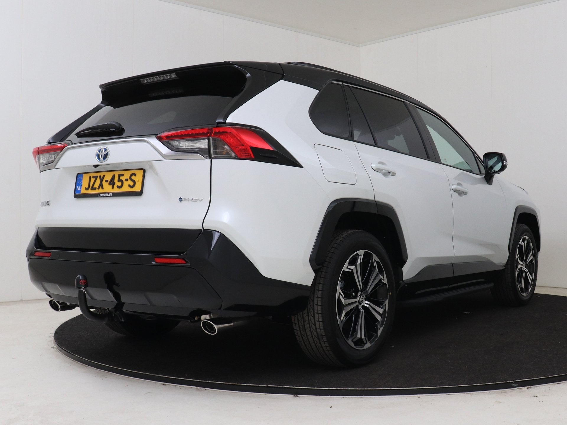 Toyota RAV4 2.5 Plug-in Hybrid AWD Bi-Tone Plus | DEMO & DIR, Automaat, 4 cilinders, Wit, Bedrijf