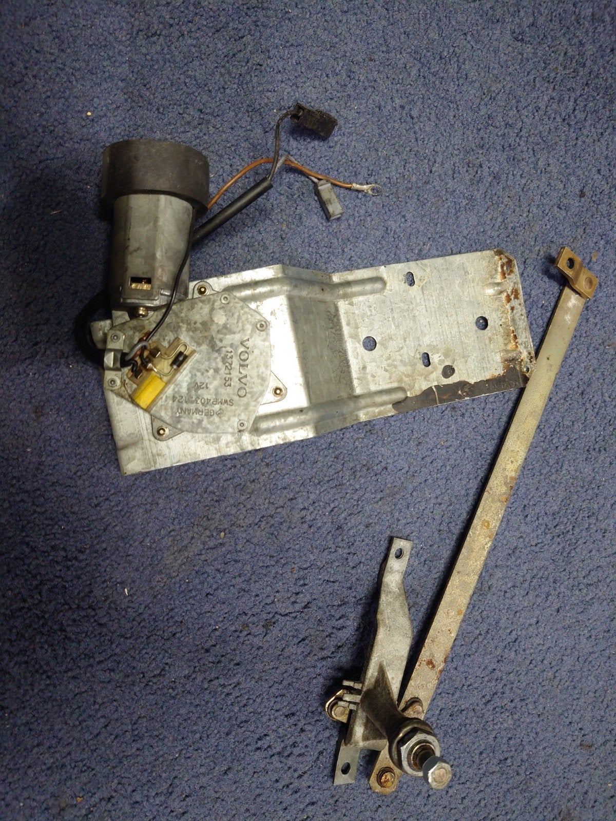 Volvo 240 Estate ruitenwisser motor + mechaniek, goede staat, Auto-onderdelen, Ophalen, Gebruikt, Volvo
