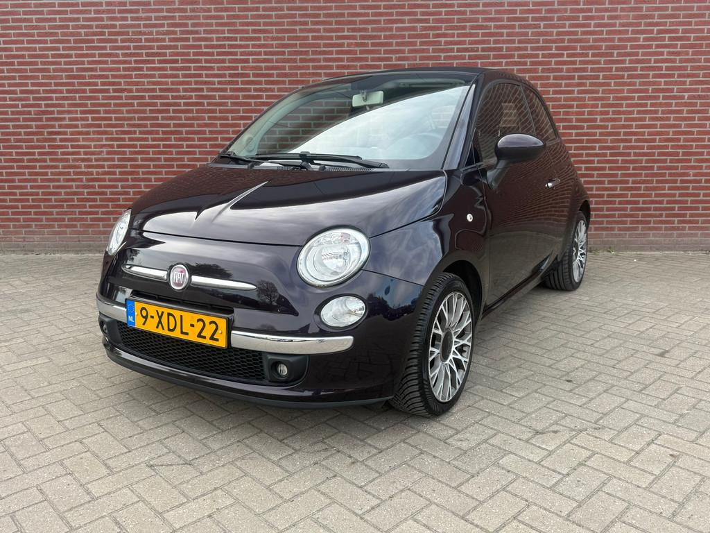 Fiat 500 C 0.9 TwinAir Turbo Lounge / Nap / Airco / Parkeers, Auto's, Fiat, Overige kleuren, Cabriolet, Origineel Nederlands, Bedrijf