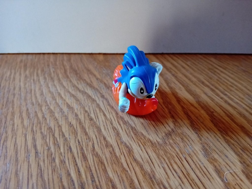 McDonalds Happy-Meal speeltje Sonic the Hedgehog 1993, Ophalen of Verzenden, Gebruikt