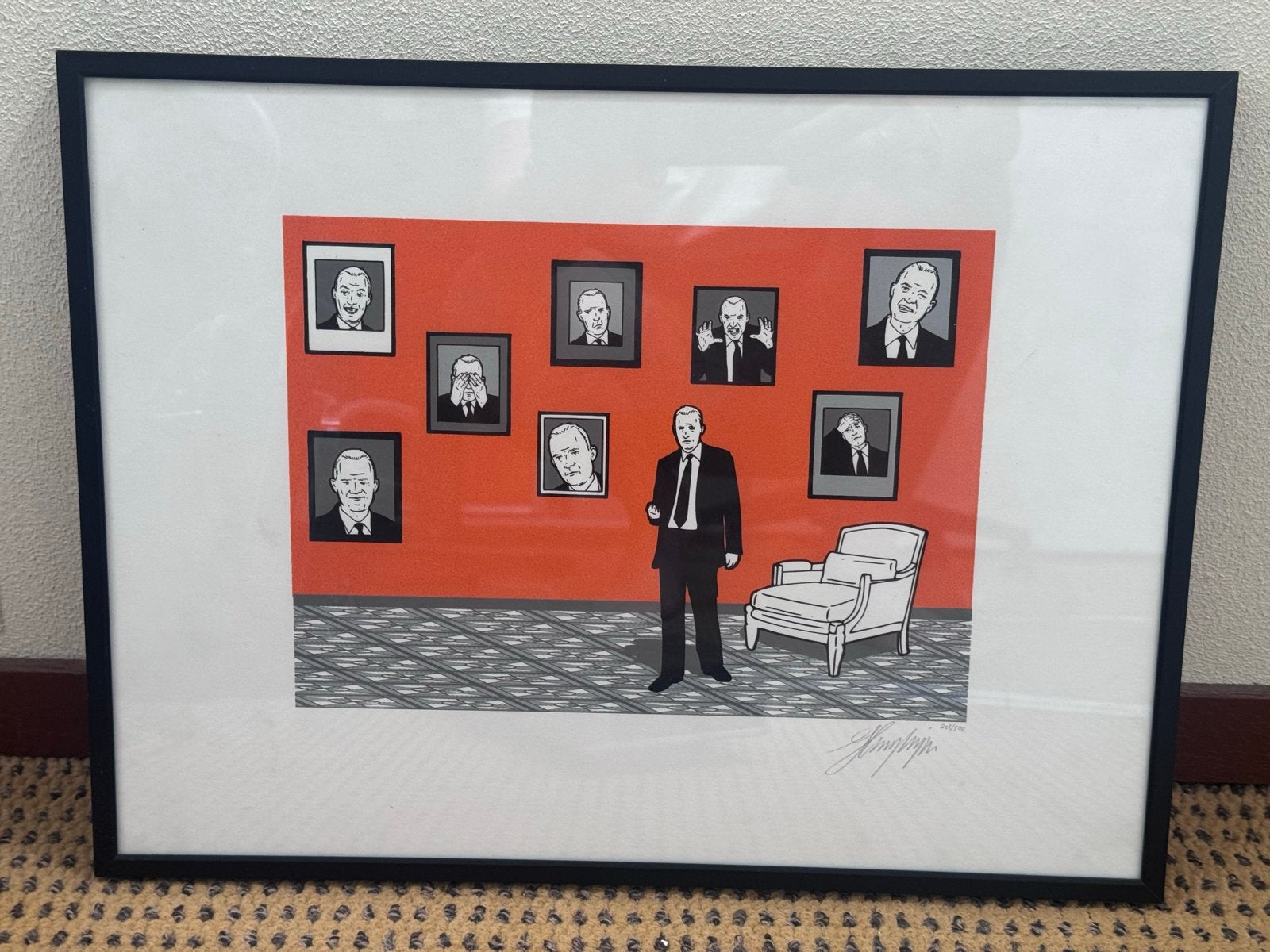 Schilderij Han Hoogerbrugge, Antiek en Kunst, Kunst | Schilderijen | Modern, Ophalen of Verzenden