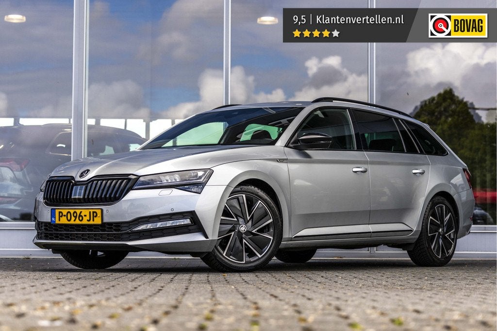 Skoda Superb Combi 1.5 TSI ACT Sportline Business | ACC | Tr, Auto's, Skoda, 12 maanden, 4 cilinders, Origineel Nederlands, 1600 kg