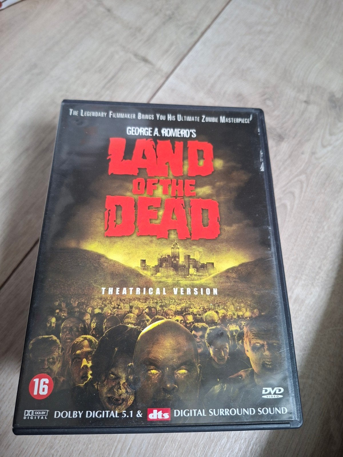 George A. Romero's Land of the Dead DVD, Vampiers of Zombies, Vanaf 16 jaar, Ophalen of Verzenden, Gebruikt