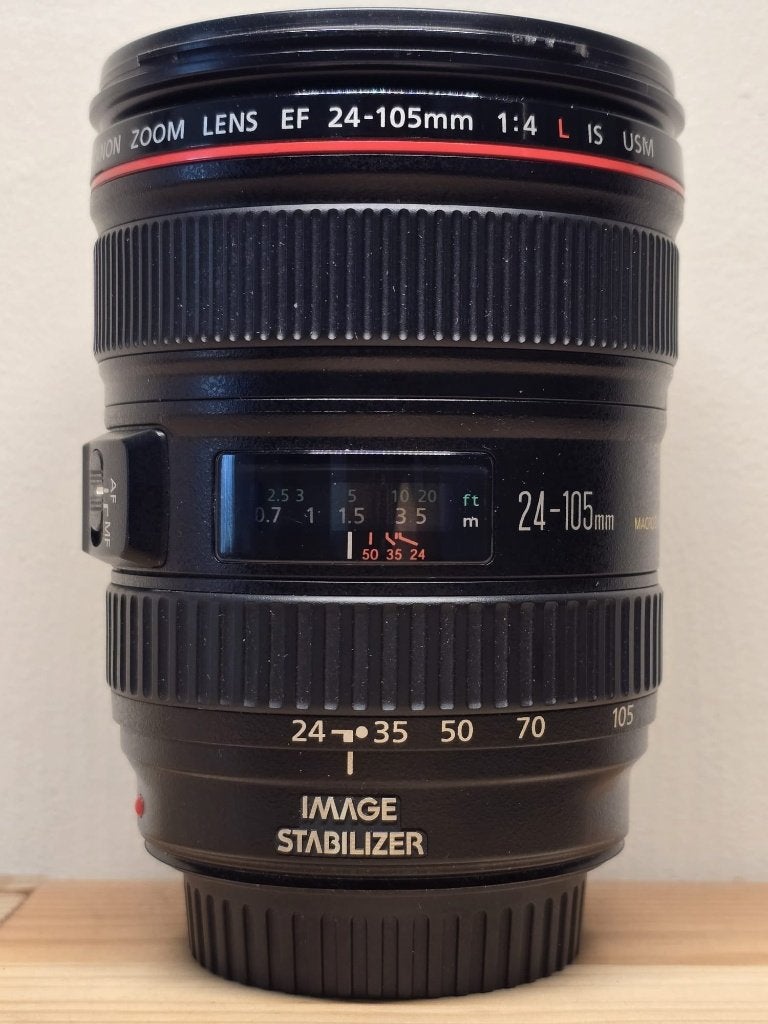 Canon 24-105mm F4 L IS USM, Audio, Tv en Foto, Fotografie | Lenzen en Objectieven, Canon, Zo goed als nieuw, Handmatige focus