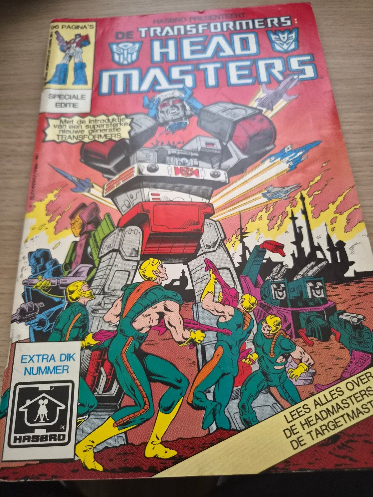 Transformers: Headmasters - Extra Dik Nummer (96 Pagina's), Ophalen of Verzenden