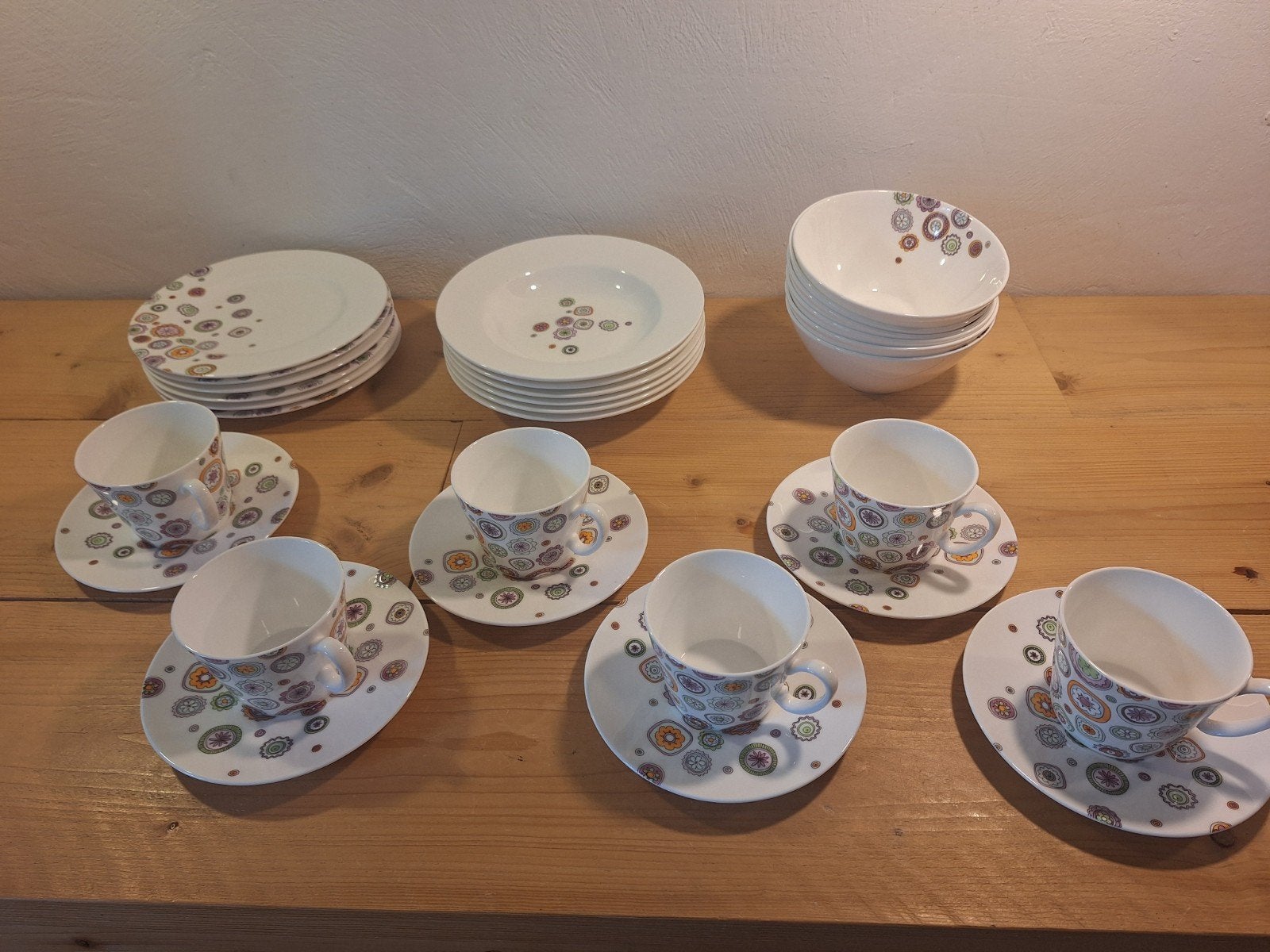 Compleet servies Multiple Choice by Topchoice - 6 personen, Huis en Inrichting, Keuken | Servies, Ophalen