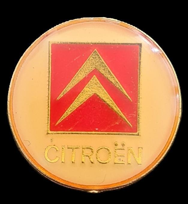 Citroën pin- rond met logo, Verzenden, Nieuw, Transport, Speldje of Pin