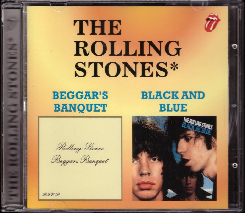 The Rolling Stones CD Beggars Banquet / Black And Blue, Cd's en Dvd's, Cd's | Rock, Zo goed als nieuw, Overige genres, Verzenden