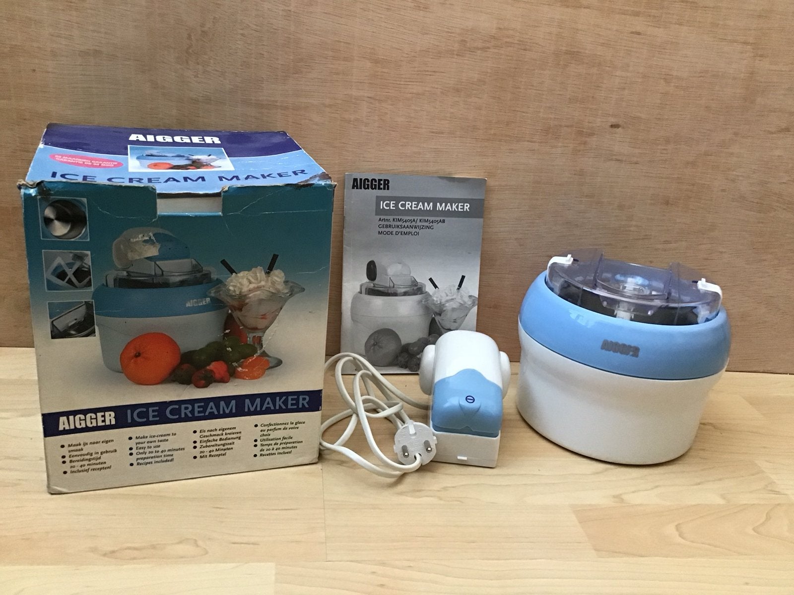 Ice cream maker Ophalen !!!, Ophalen of Verzenden, Zo goed als nieuw