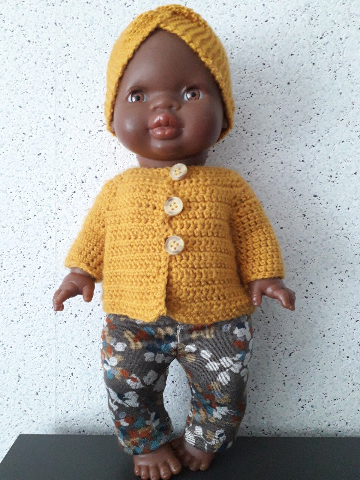 Poppenkleertjes babypop 34 cm, Ophalen of Verzenden, Nieuw, Babypop