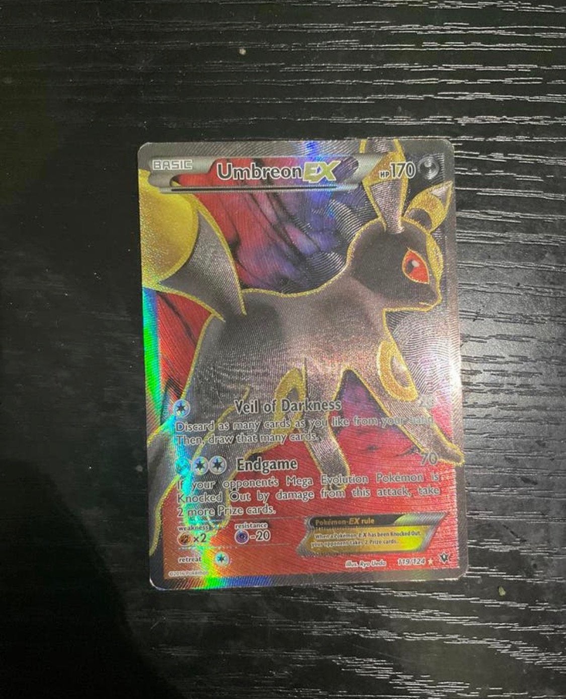 Umbreon 119/124, Ophalen of Verzenden, Zo goed als nieuw