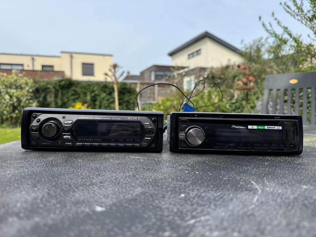 Autoradio's: Sony en Pioneer DEH-X5800BT, Auto diversen, Autoradio's, Gebruikt, Ophalen