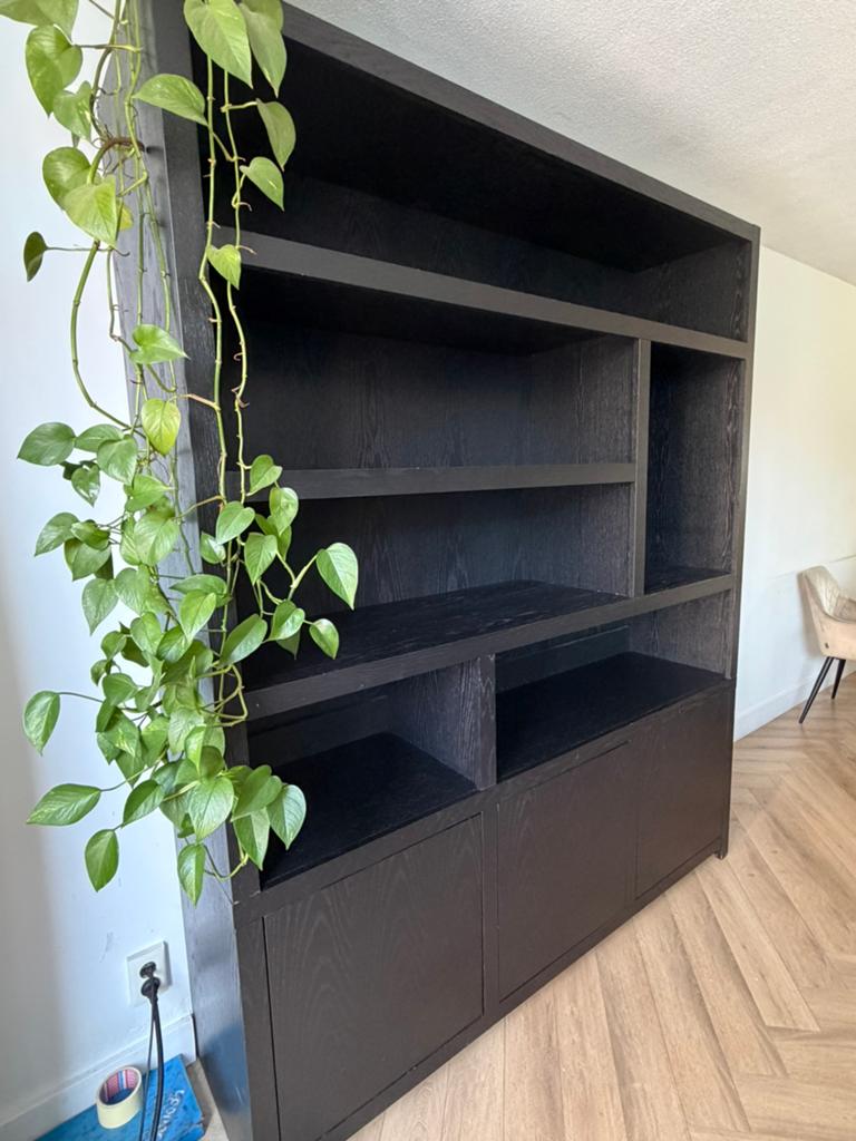 Kast woonkamer vakkenkast, Ophalen, Met deur(en), 200 cm of meer, 150 tot 200 cm