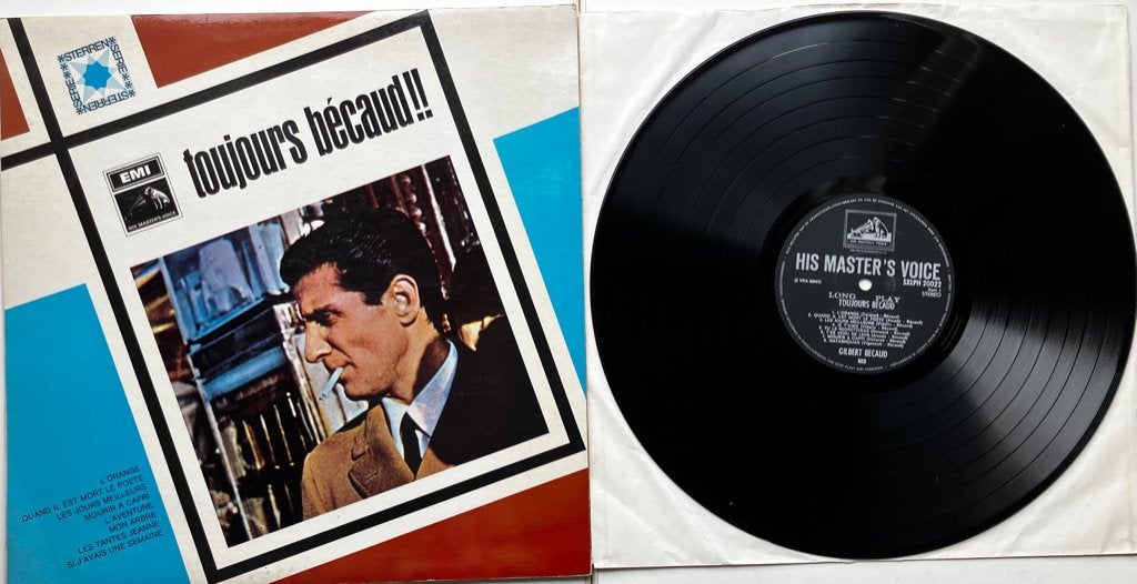 GB G Becaud Toujours Becaud HOL66 €10 (franse chansons), LP, Ophalen of Verzenden, Zo goed als nieuw, Inclusief binnenhoes