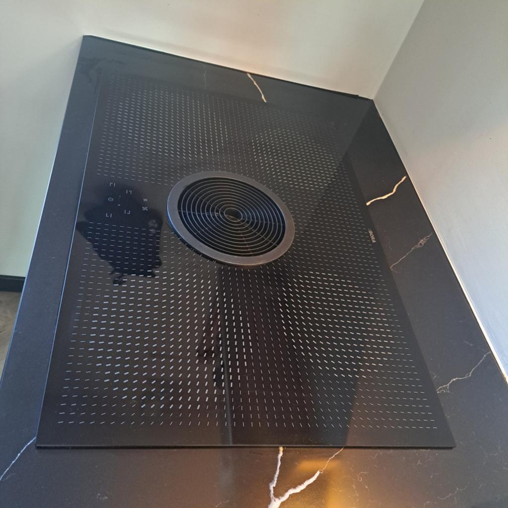 Bora kookplaat met beschadiging, Witgoed en Apparatuur, Ophalen, Inbouw, Inductie, 4 kookzones