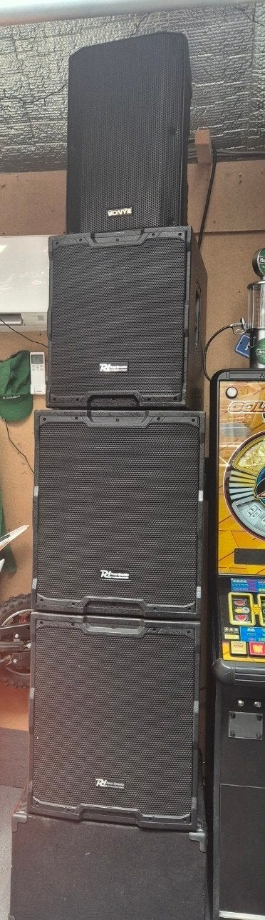 Complete geluidset, Ophalen of Verzenden, 120 watt of meer, Subwoofer, Overige merken