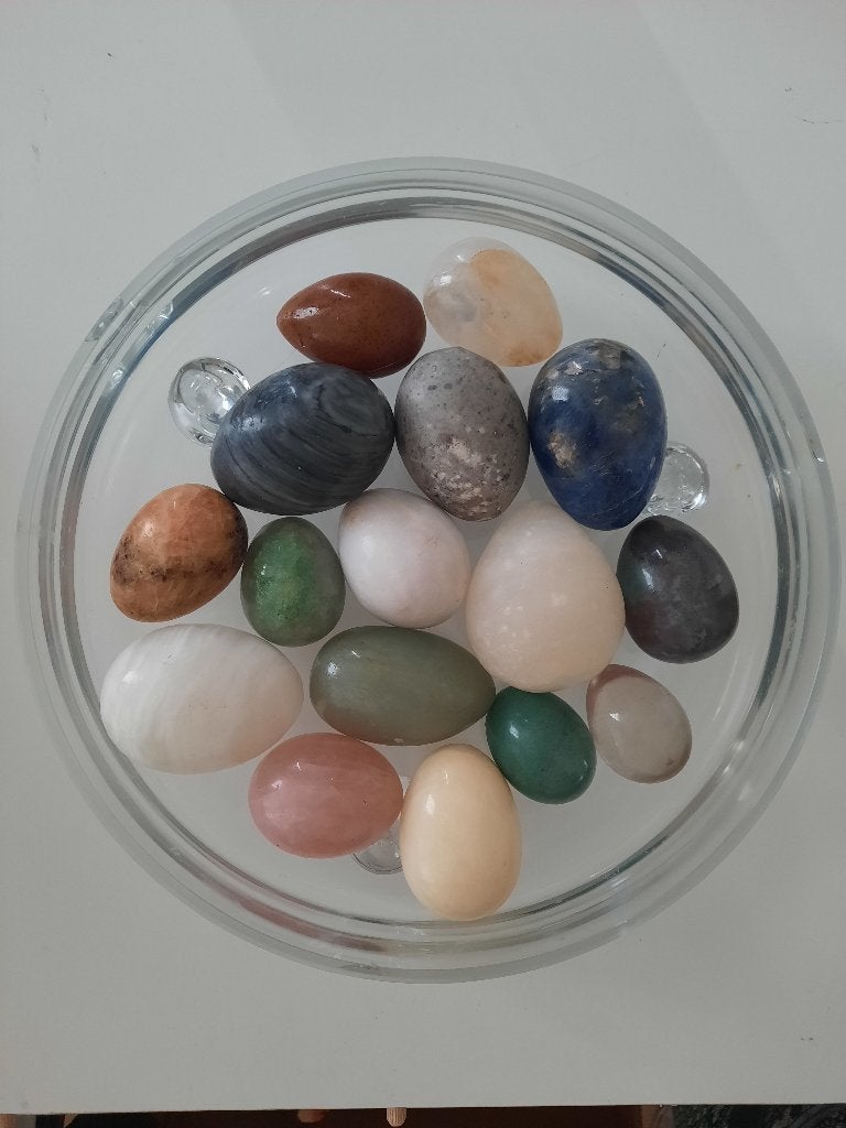 Puur Jade Eieren - Diverse Kleuren en Groottes, Sieraden, Tassen en Uiterlijk, Edelstenen, Ophalen of Verzenden, Nieuw