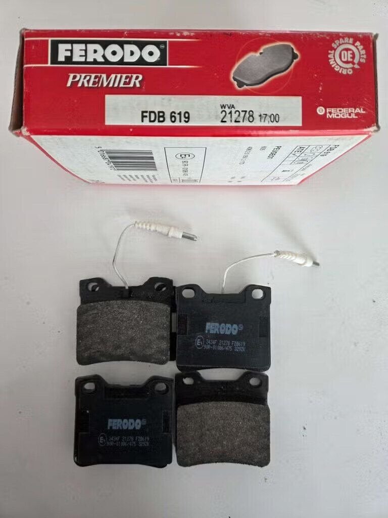 Set Remblokken Peugeot 605 607, -, -, Nieuw, Ferodo