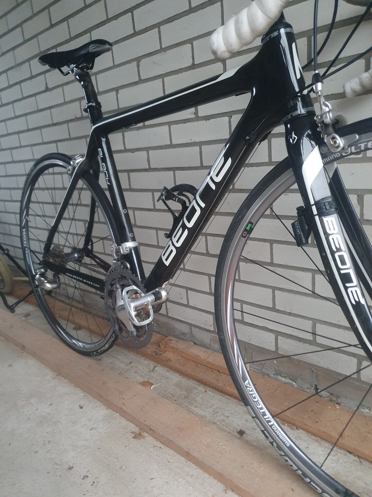 Beone Black racefiets - Volledig carbon, Ultegra afmontage, Fietsen en Brommers, Fietsen | Racefietsen, 28 inch, Gebruikt, Carbon