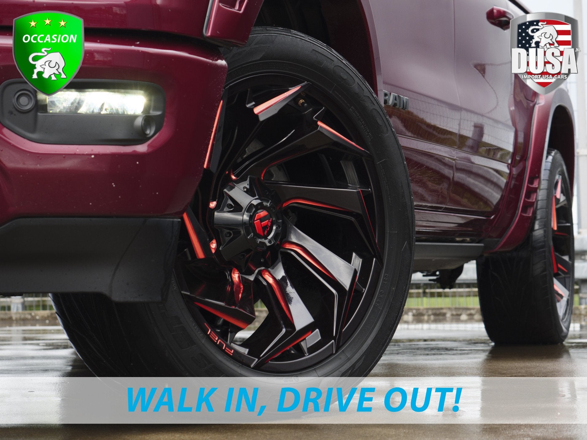 Dodge Ram 1500 | Limited | 5.7L HEMI | Crew cab 22inch Fuel, Gebruikt, 5654 cc, 402 pk, Bedrijf