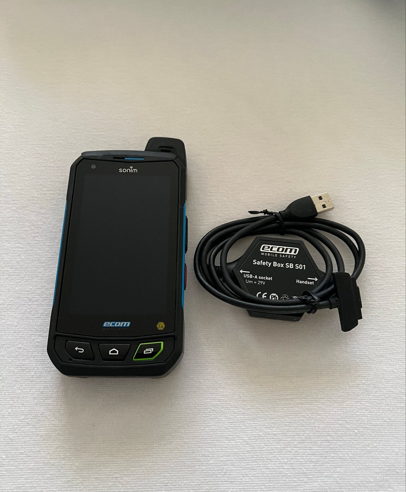 Sonim Smart-Ex 01 atex zone telefoon met oplader, Telecommunicatie, Overige modellen, Ophalen of Verzenden, Zonder simlock, Zonder abonnement