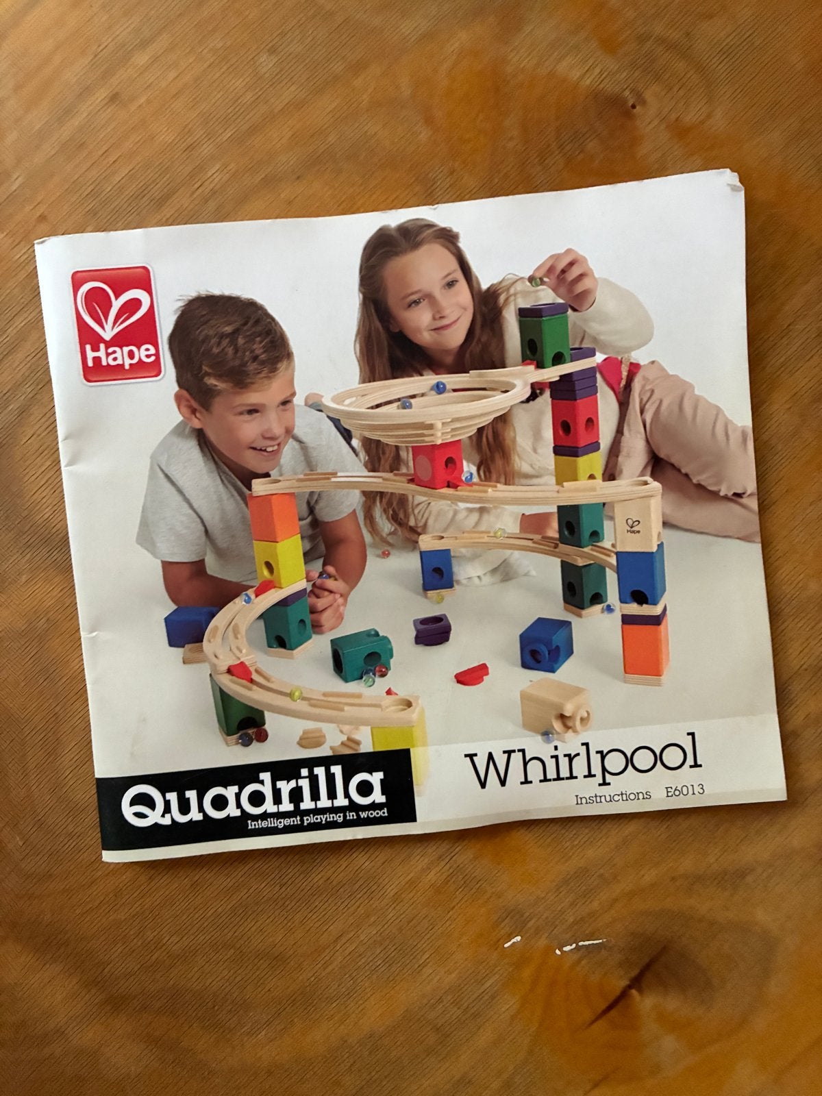 Hape Quadrilla Whirlpool knikkerbaan - Zo goed als nieuw, Ophalen of Verzenden, Zo goed als nieuw, Overige merken