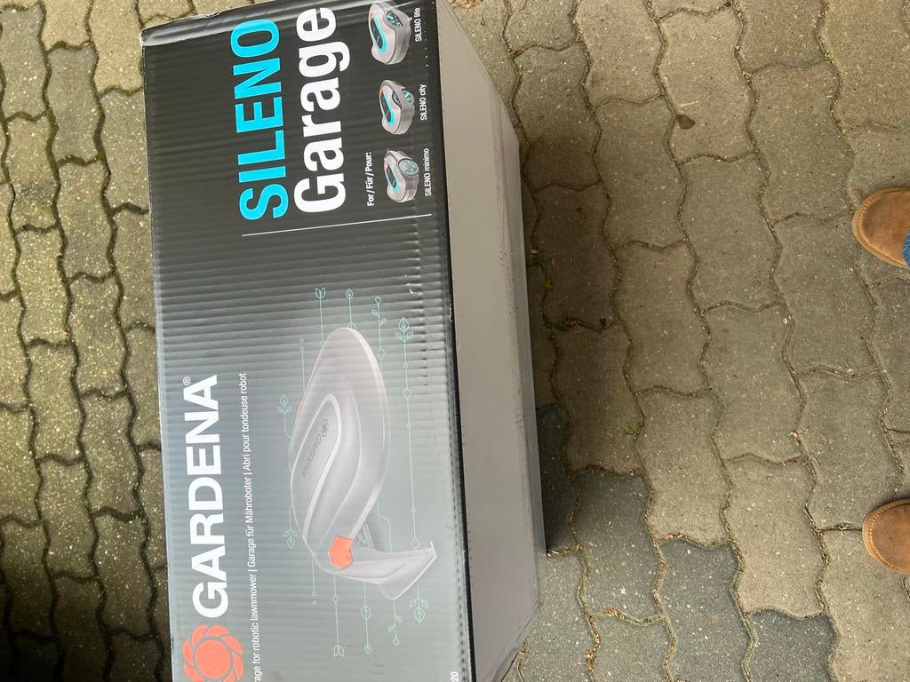 GARDENA SILENO Garage voor robotmaaiers (nieuw in doos), Ophalen of Verzenden, Nieuw