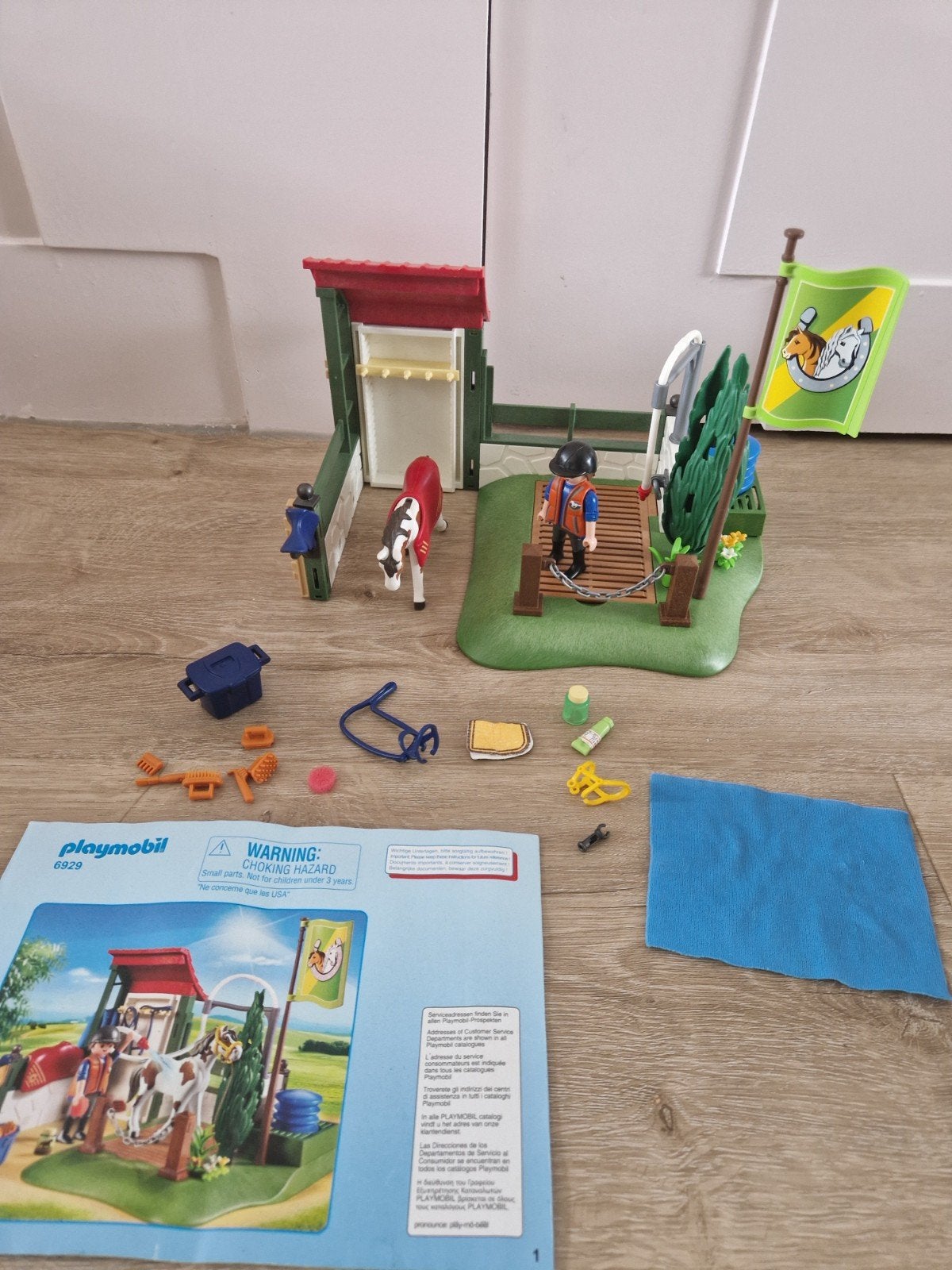 Playmobil paardenstal, Ophalen of Verzenden, Zo goed als nieuw
