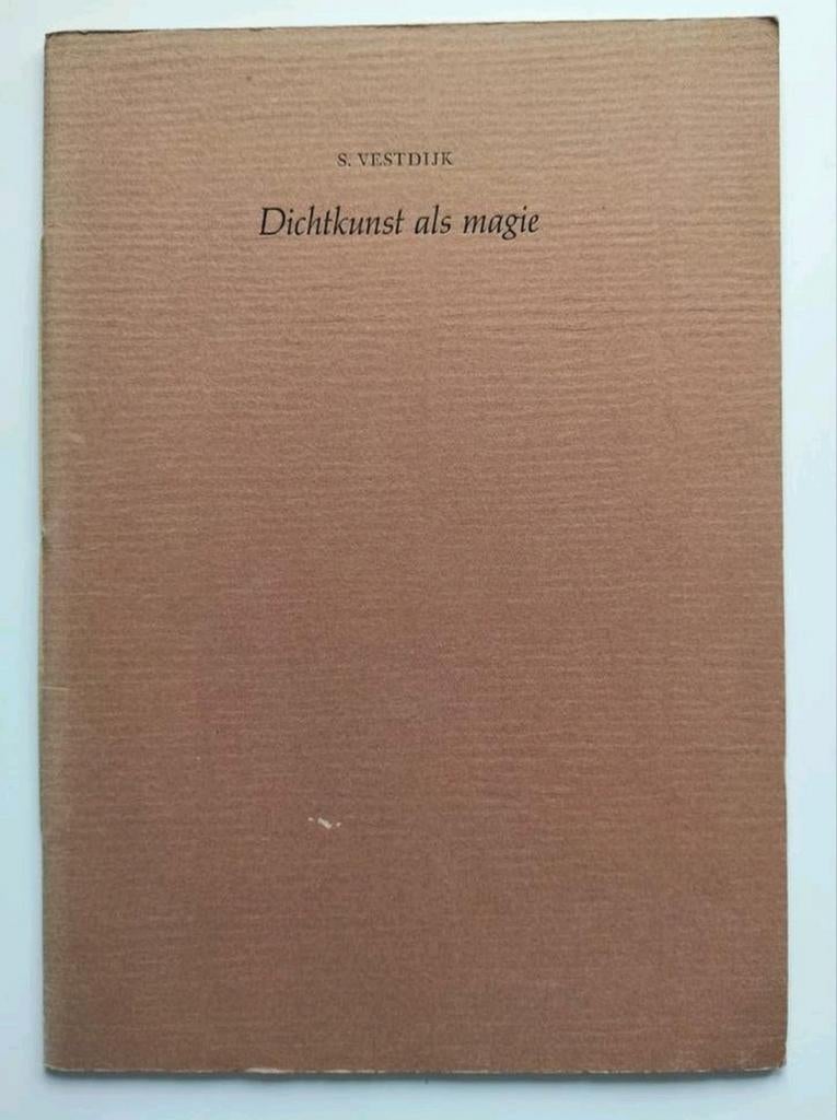 Dichtkunst als magie - Simon Vestdijk over Gerrit Achterberg, Gelezen, Ophalen of Verzenden, Eén auteur, Simon Vestdijk