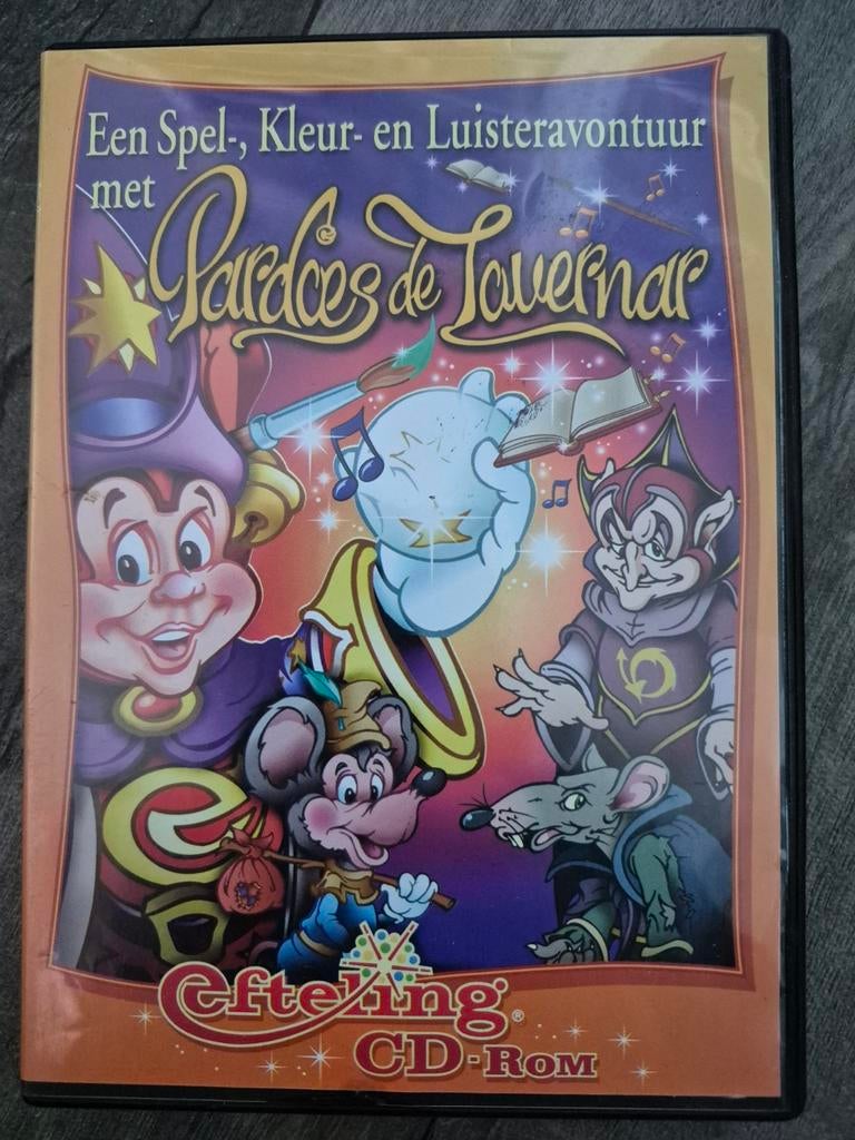 Efteling cd-rom Pardoes de Tovenaar, Ophalen, Zo goed als nieuw, Overige typen