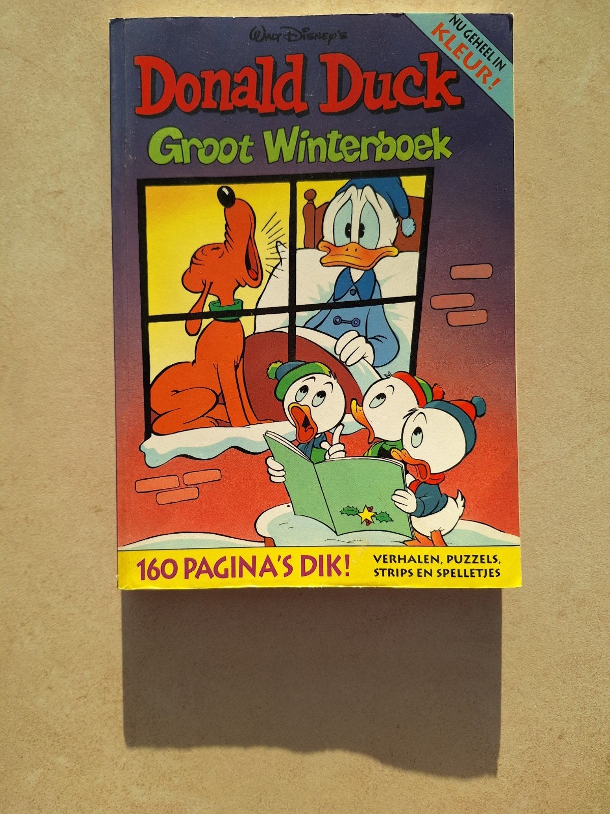 Donald Duck Groot Winterboek - Eerste druk 1993, Boeken, Stripboeken, Ophalen of Verzenden, Zo goed als nieuw