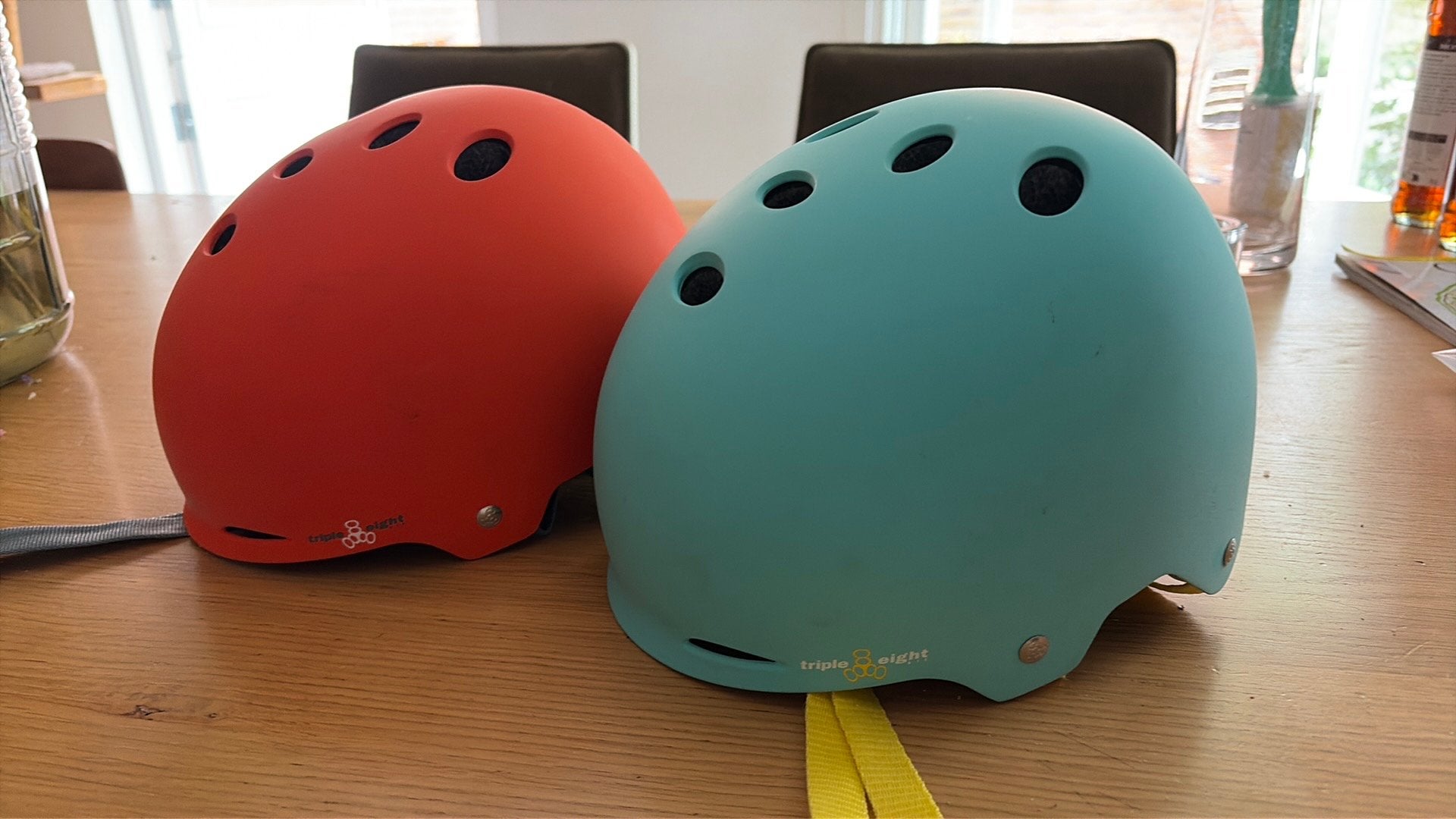 Helm, triple eigh XS/S, verstelbaar, Ophalen of Verzenden, Zo goed als nieuw, Bescherming