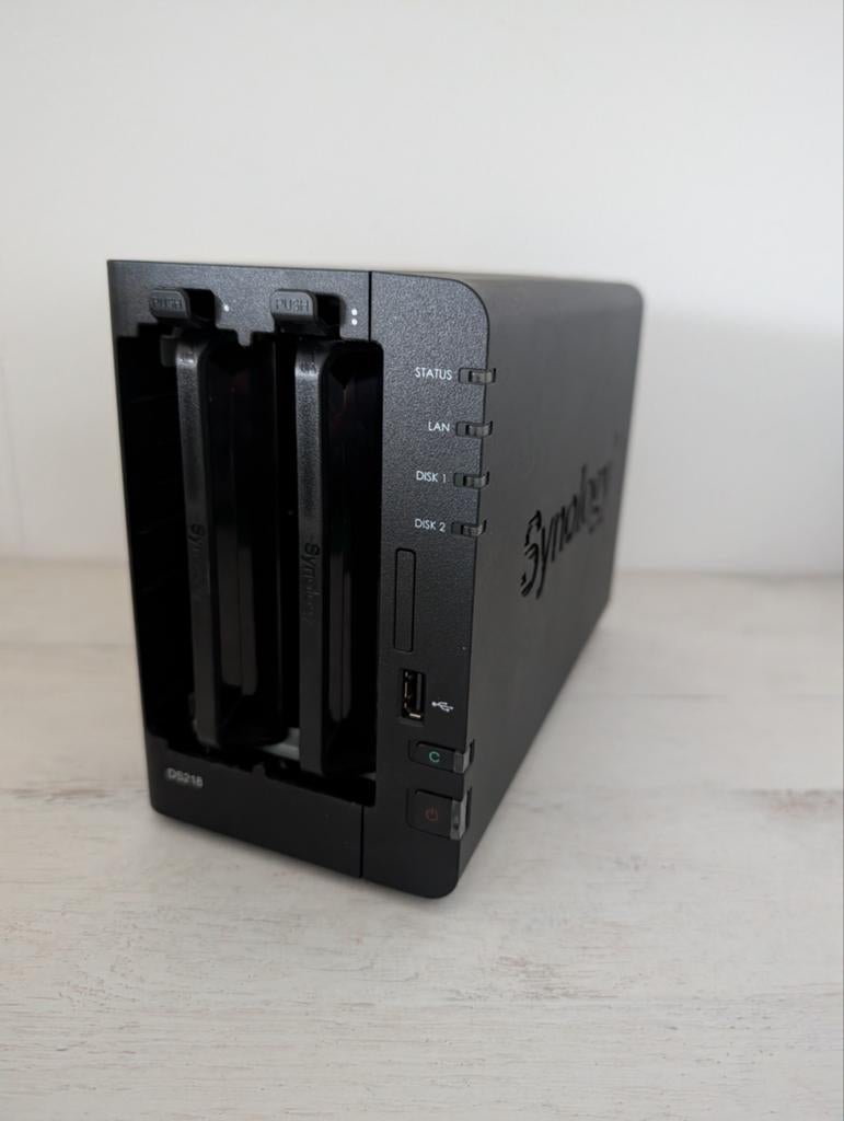 Synology DS 218, Ophalen, Zo goed als nieuw
