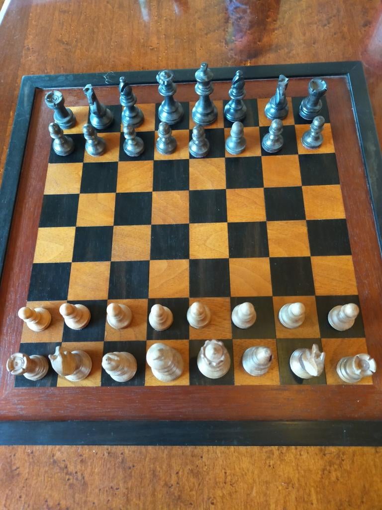 Handgemaakt  Nederlands Schaakbord., Ophalen of Verzenden