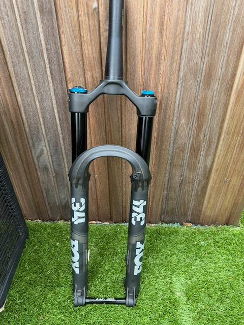 Fox 34 Performance Elite 130mm voorvork, Overige materialen, Ophalen of Verzenden, Zo goed als nieuw, Mountainbike