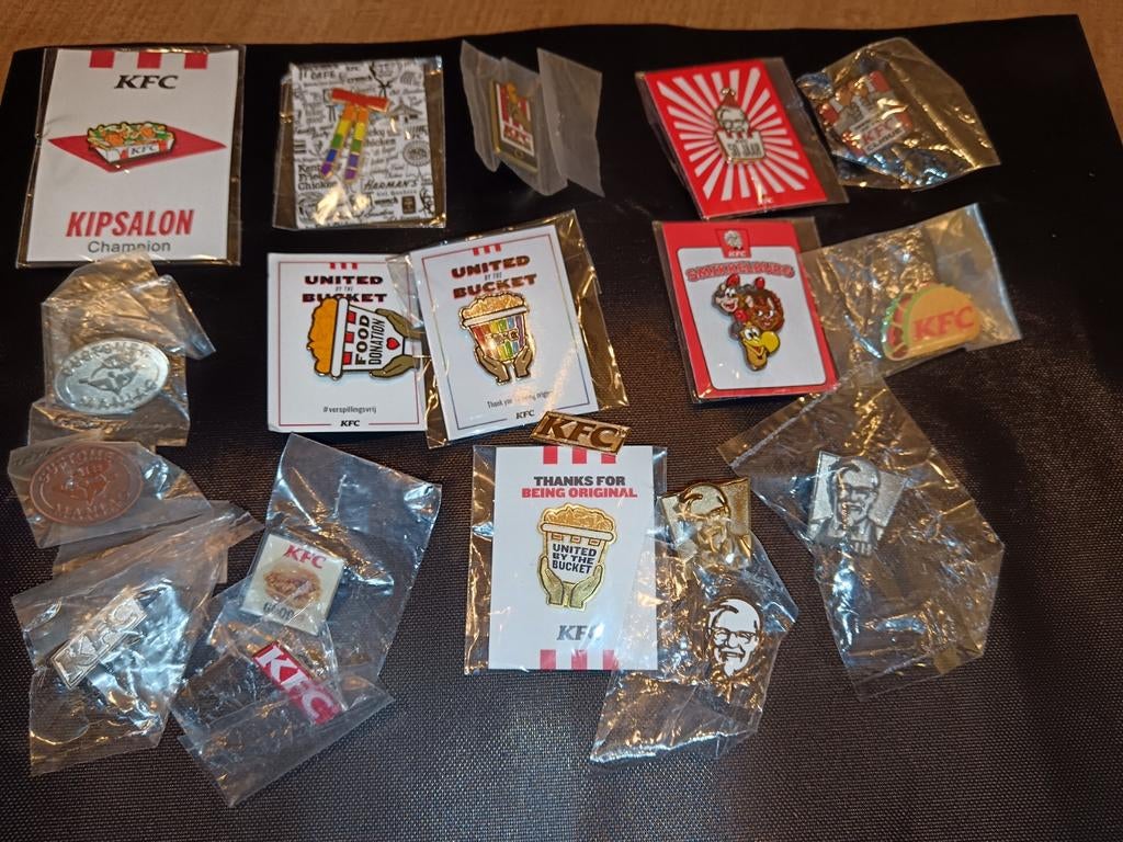 KFC Pins - Leuk voor de verzamelaar! (prijs per stuk), Ophalen of Verzenden, Nieuw, Merk, Speldje of Pin