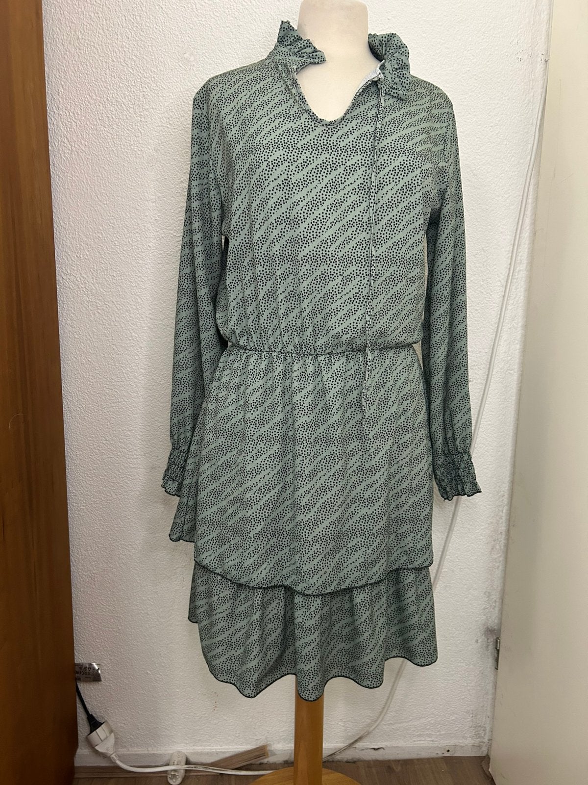 Mintgroen dames jurkje | Musthaves by Elja | maat 38, Maat 38/40 (M), Overige kleuren, Ophalen of Verzenden, Zo goed als nieuw