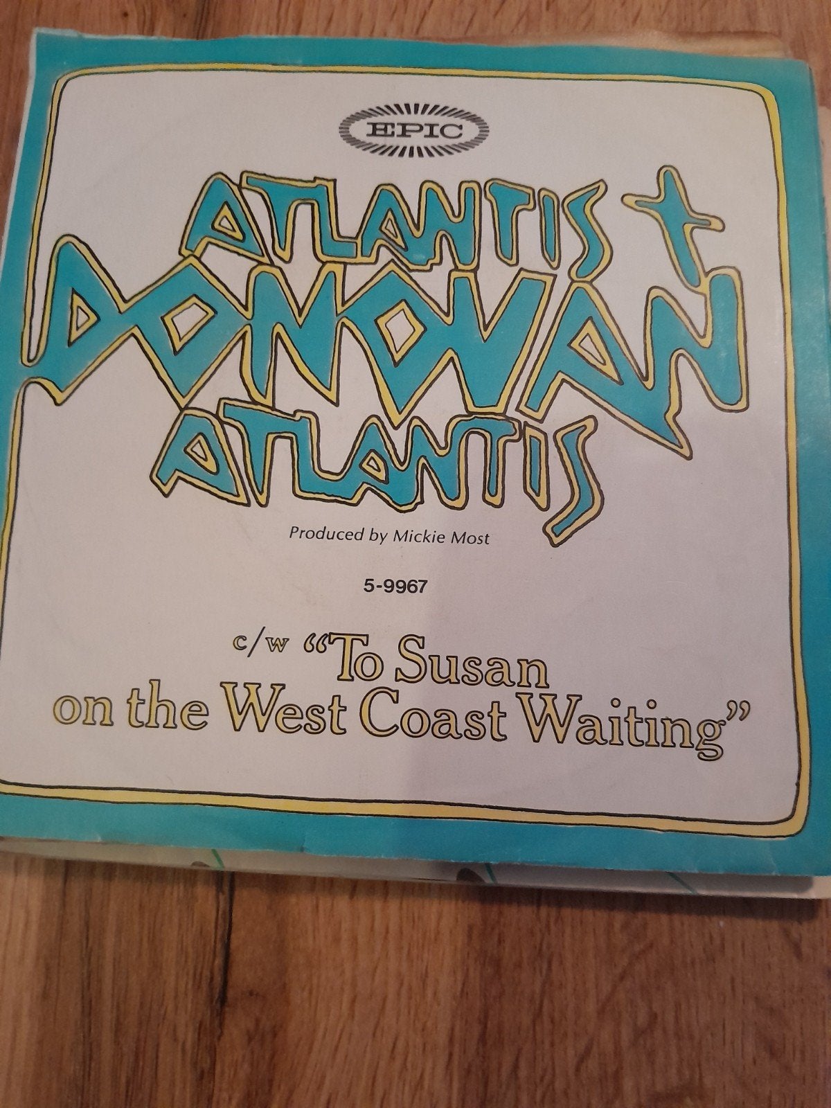 donovan 7 inch atlantis, Cd's en Dvd's, Vinyl Singles, Ophalen of Verzenden, Zo goed als nieuw, Pop