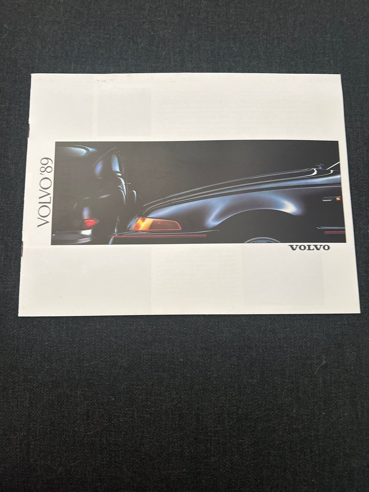 Volvo '89 folder  - Zeldzaam Collectors Item, Ophalen of Verzenden, Nieuw, Volvo