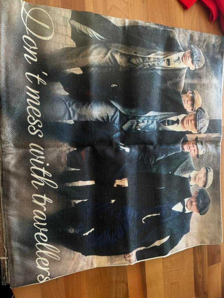Peaky Blinders kussenhoesjes, Huis en Inrichting, Ophalen of Verzenden, Nieuw, Vierkant