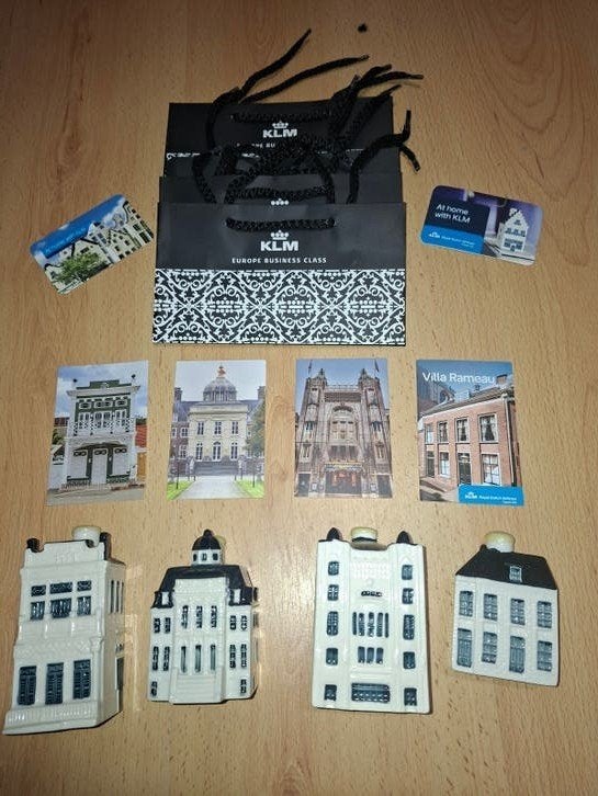 ⚽️✈️KLM huisjes✈️⚽️   100 nummers, Verzamelen, KLM Huisjes, Nieuw, 81 t/m 91, Gevuld, Ophalen of Verzenden