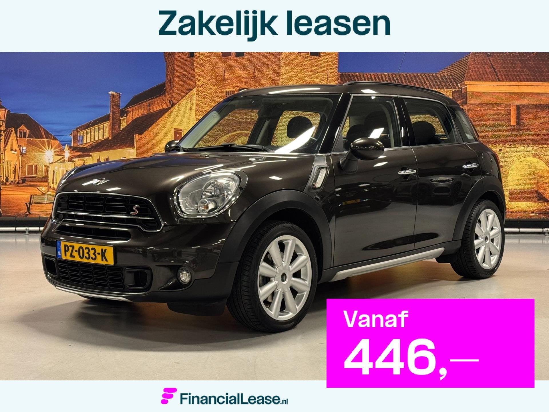 Mini Mini Countryman 1.6 Cooper S ALL4 Pepper Cruise&Climate, Dealer onderhouden, Stof, Gebruikt, 1365 kg