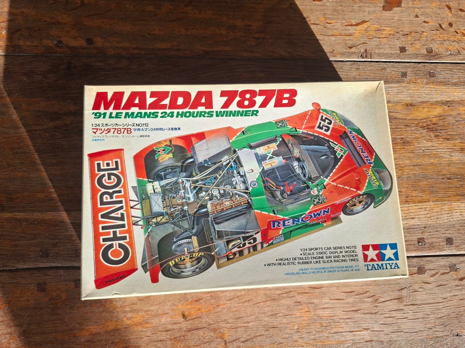 Tamiya Mazda 787B '91 Le Mans 24 Hours Winner modelbouw, Auto, Groter dan 1:32, Nieuw, Ophalen of Verzenden