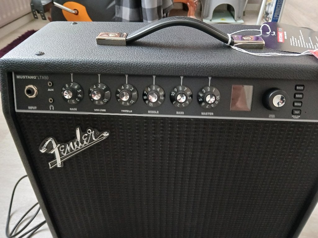 Fender Mustang LTX50 comboversterker., Muziek en Instrumenten, Ophalen, Zo goed als nieuw, Gitaar, 50 tot 100 watt