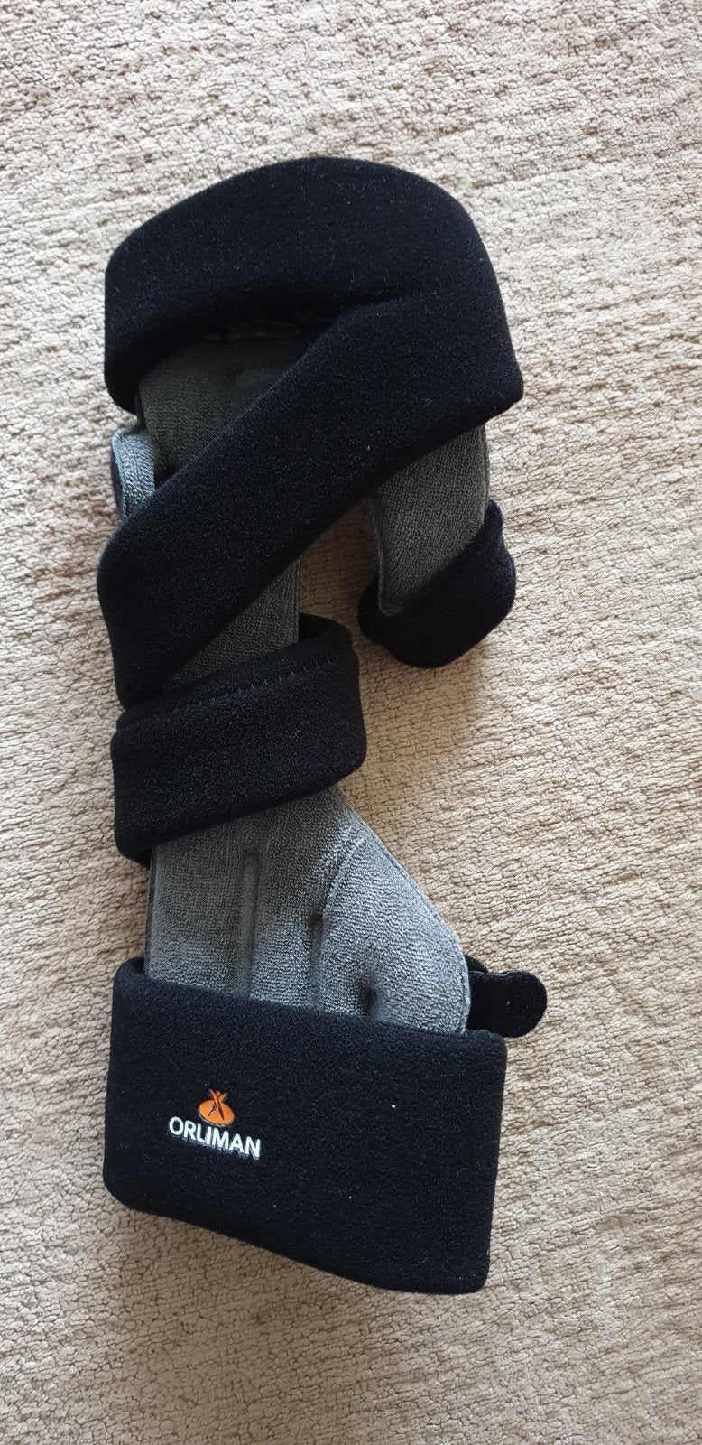 Orliman hand, duim en pols brace links, Diversen, Braces, Ophalen of Verzenden, Zo goed als nieuw