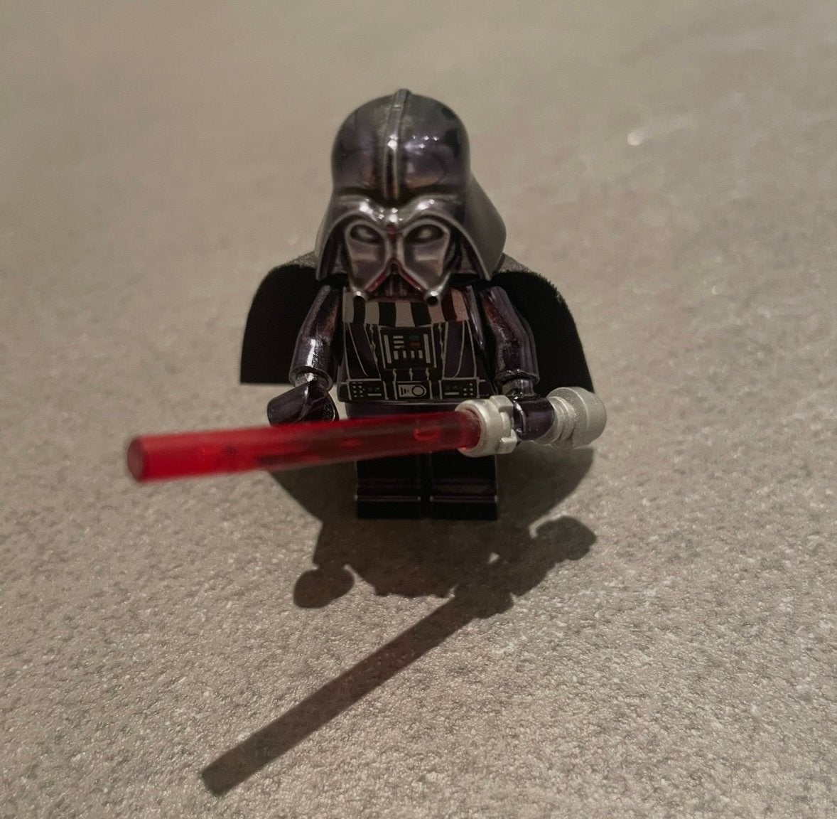 Lego Star Wars Darth Vader Chrome Black Minifigure, Ophalen of Verzenden, Zo goed als nieuw