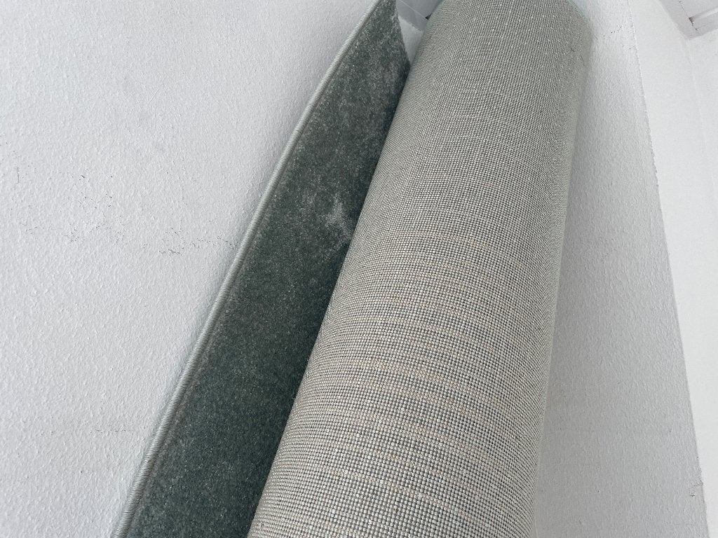 Mintgroen tapijt 250 cm bij 250 cm, Ophalen, Vierkant, 200 cm of meer, Zo goed als nieuw