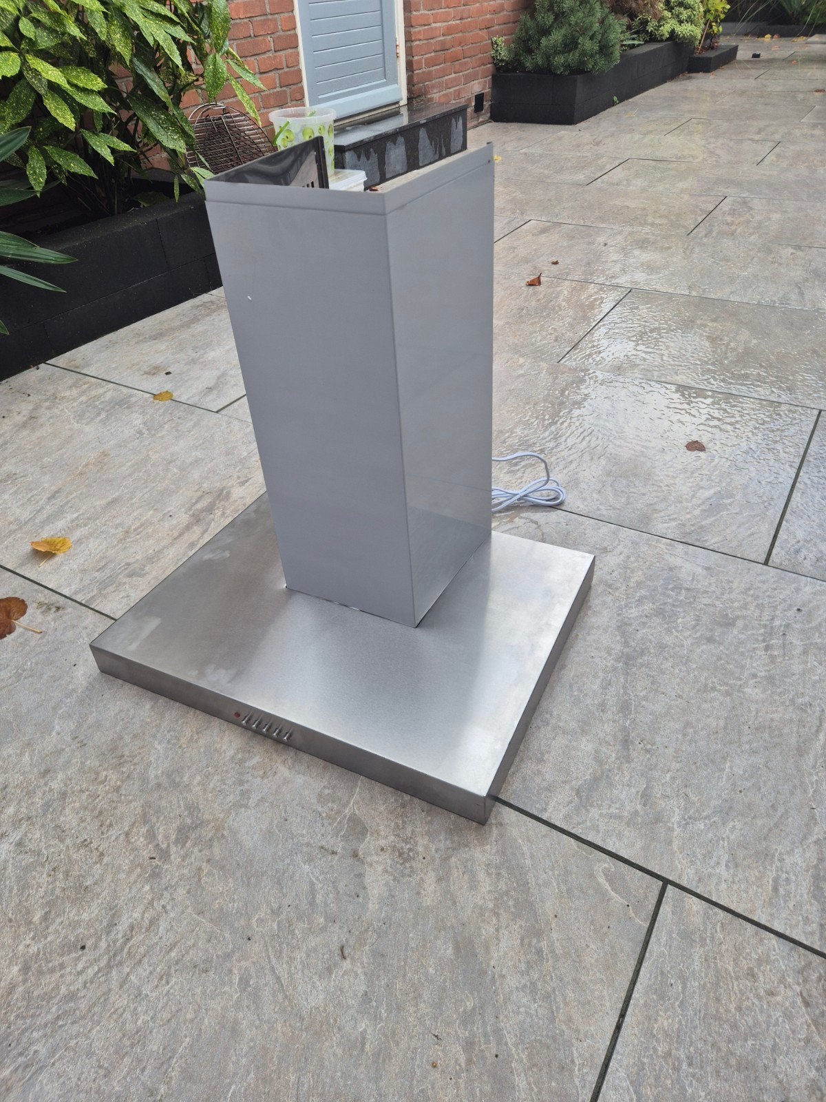 Nieuwe 60 cm RVS Afzuigkap, Ophalen of Verzenden, Nieuw, 200 tot 400 m³ per uur, Wandschouwkap