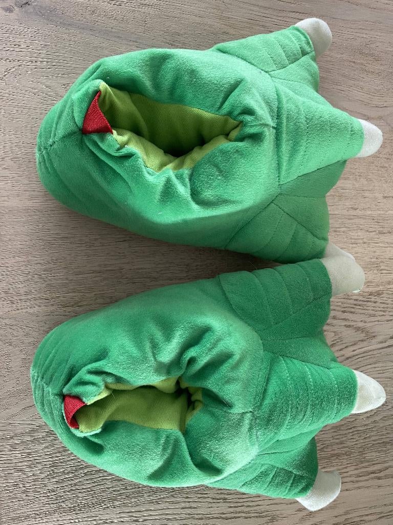 Pantoffels Draak van de Efteling, Verzamelen, Efteling, Ophalen of Verzenden, Zo goed als nieuw, Kleding