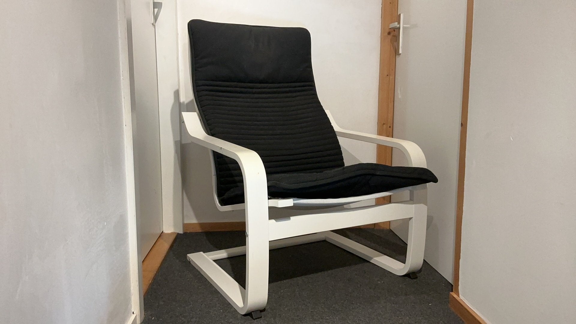 Stoelen IKEA POÄNG, Ophalen, Gebruikt, Twee, Wit